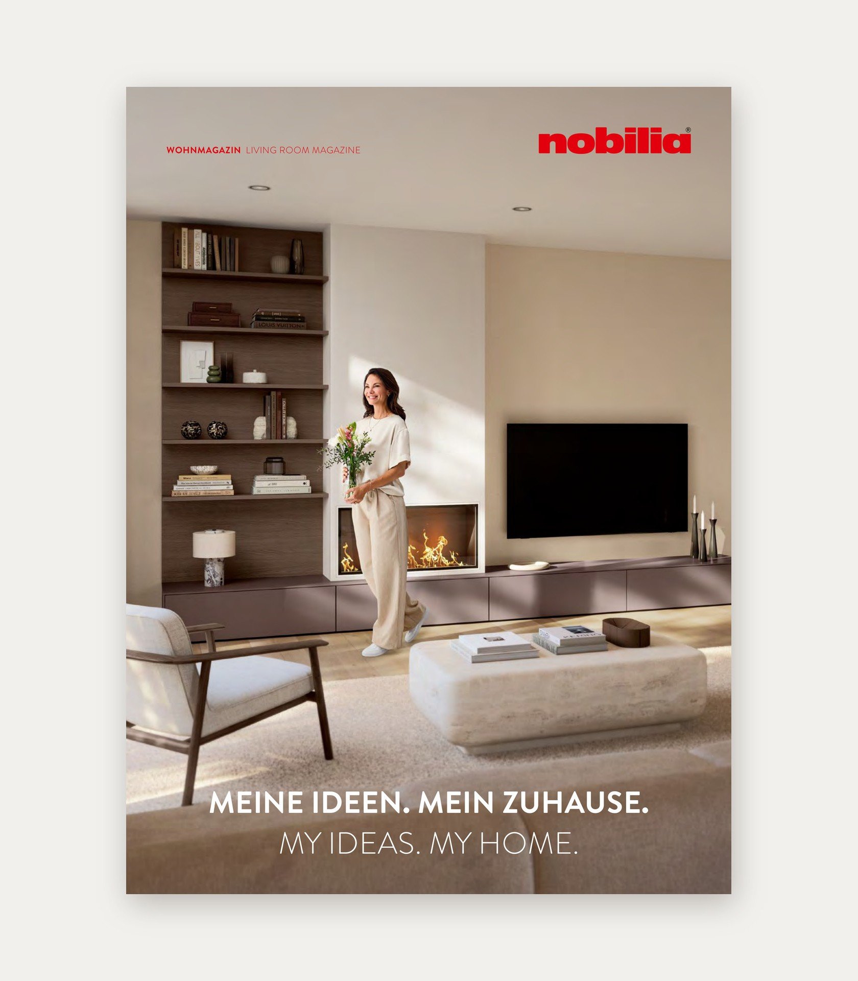 Nobilia Wohnmagazin 2027 in Deutsch und Englisch